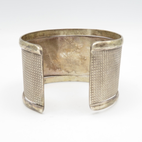 349 - Silver bangles (90.3g)