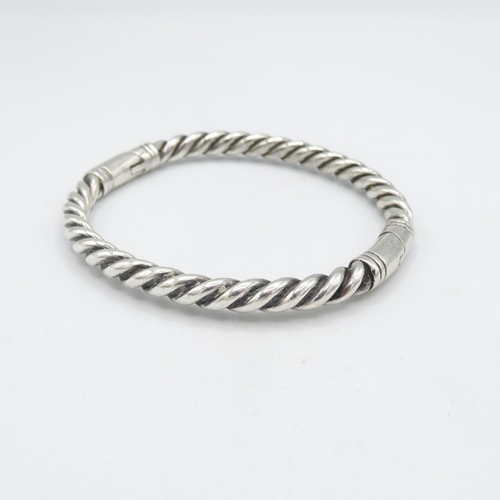 351 - Silver bangles (107.3g)