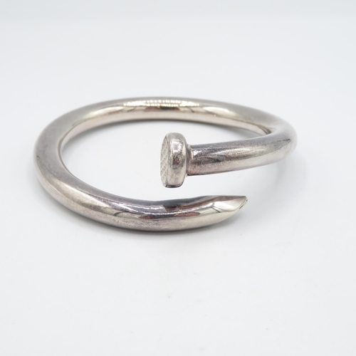 351 - Silver bangles (107.3g)