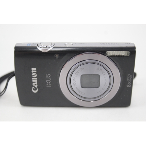 502 - Canon IXUS 160 Digital Compact Camera Working w/ Canon 8x Zoom Lens