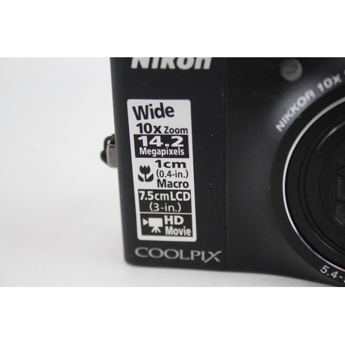 503 - Nikon Coolpix S8000 Digital Compact Camera Working w/ Nikkor 10x Zoom Lens