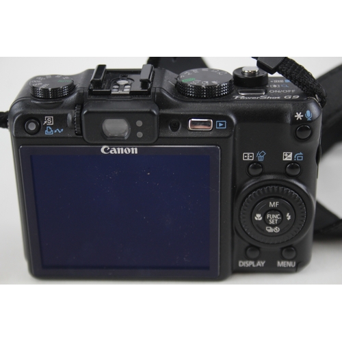 506 - Canon Powershot G9 Digital Compact Camera Working w/ Canon 6x IS Zoom Lens