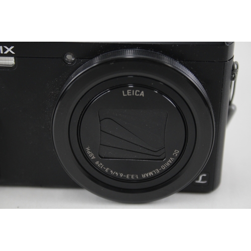 508 - Panasonic Lumix DMC-TZ60 Digital Compact Camera Working w/ Leica 30x Zoom Lens