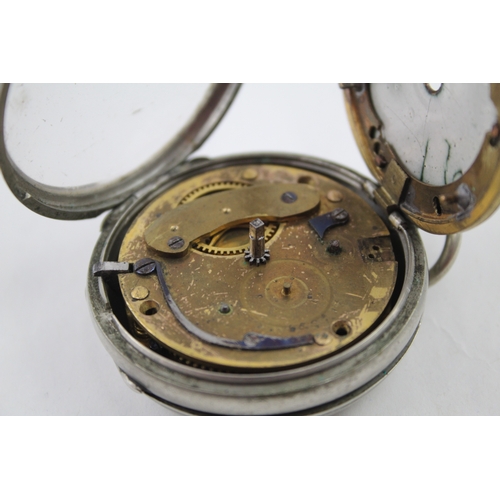 512 - Men's Wm Wigg Antique Verge Fusee Key-Wind Pocket Watch Spares/Repairs