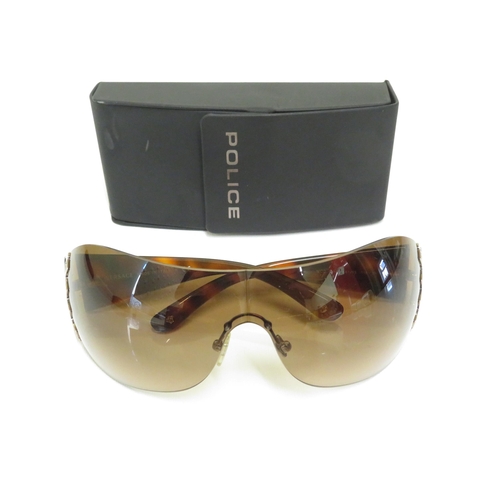 486 - 4 x Designer Sunglasses including Oakley, Police, Guess, Versace  - All with Cases