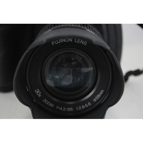 389 - Fujifilm Finepix HS10 Digital Bridge Camera Working w/ Fujinon Zoom Lens