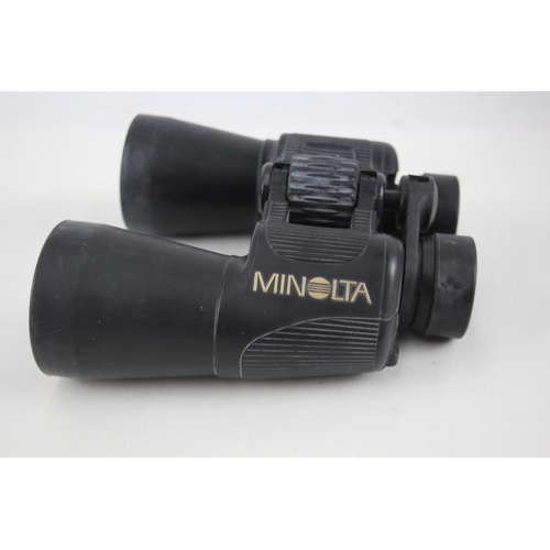 396 - Minolta Classic Sport 10x50WP 6.6° Binoculars Working