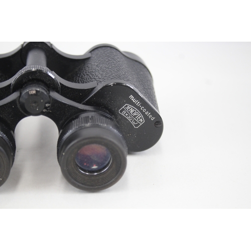 402 - Carl Zeiss Jena Jenoptem 8x30 Multi-Coated Binoculars Working