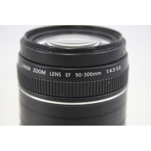 408 - Canon EF 90-300mm F/4.5-5.6 Vintage Autofocus Camera Lens Working w/ Box