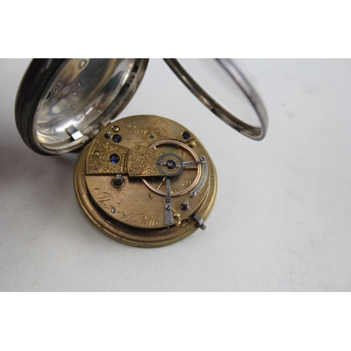 409 - Job Lot Vintage Mixed Purity Silver Pocket Watches Key-Wind UNTESTED