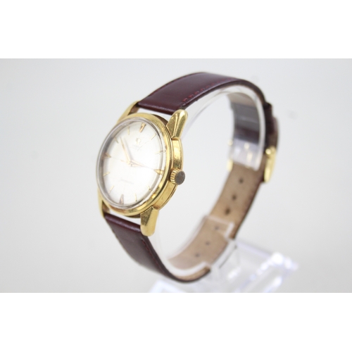 411 - Men's Omega Seamaster18k Gold Watch Ref. 987751 Automatic WATCH RUNS