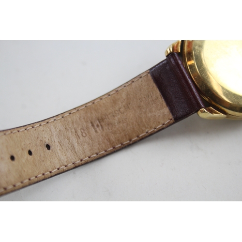 411 - Men's Omega Seamaster18k Gold Watch Ref. 987751 Automatic WATCH RUNS