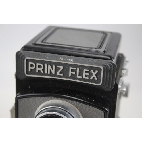 392 - Prinz flex Twin Lens Camera Working w/ Halmar Anastigmat Lenses