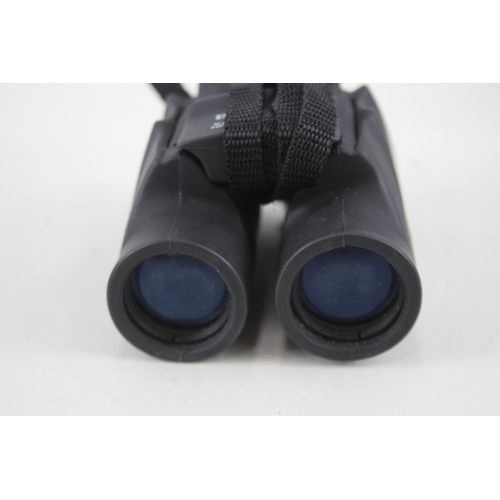398 - Bushnell 10x25 Waterproof-Fogproof Compact Binoculars Working w/ Original Case