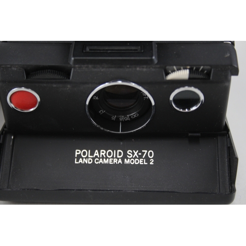 403 - Polaroid SX-70 Land Camera Vintage Instant Film Camera, Brown Colourway