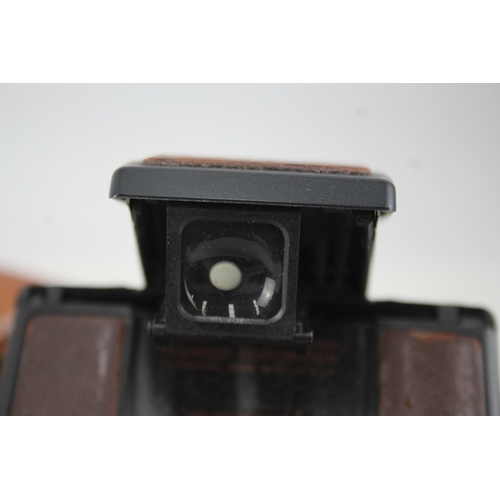 403 - Polaroid SX-70 Land Camera Vintage Instant Film Camera, Brown Colourway