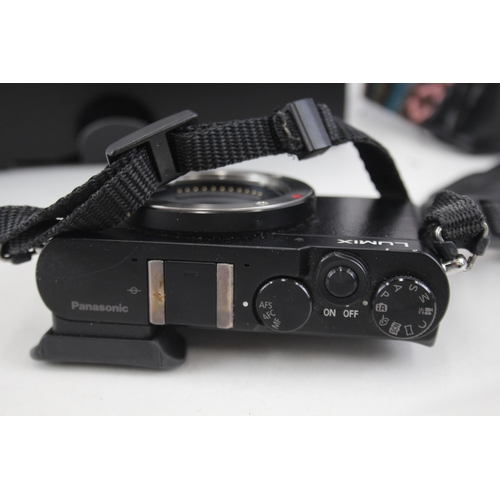 406 - Lumix DMC-GM5K Mirrorless Digital Camera Working w/ Lumix G Vario 12-32mm