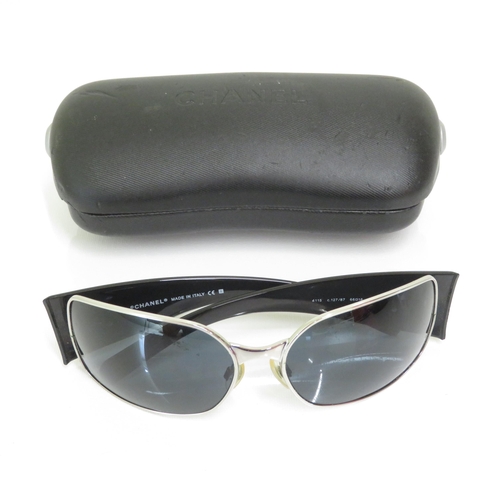 366 - 4 x Designer Sunglasses including Prada / Roberto Cavalli / Chanel / Ted Baker  - All with Cases