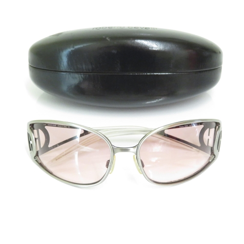 366 - 4 x Designer Sunglasses including Prada / Roberto Cavalli / Chanel / Ted Baker  - All with Cases