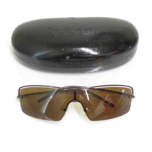 367 - 4 x Designer Sunglasses including Gucci / Banana Republic / Police / Calvin Klein  - All with Cases