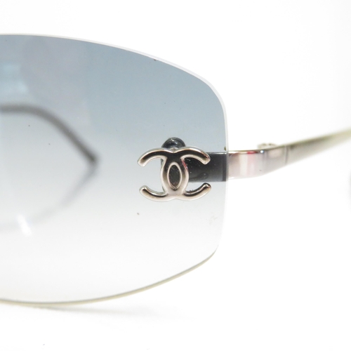 371 - 4 x Designer Sunglasses including Gucci / Chanel / FCUK / Police  - All with Cases