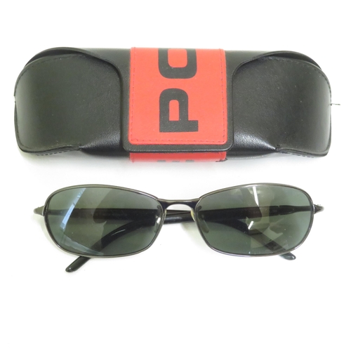 371 - 4 x Designer Sunglasses including Gucci / Chanel / FCUK / Police  - All with Cases