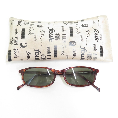 371 - 4 x Designer Sunglasses including Gucci / Chanel / FCUK / Police  - All with Cases