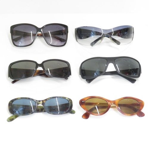 373 - 6 x Designer Sunglasses including  Swarovski / Prada / Michael Kors / Emporio Armani / Ralph / Polo