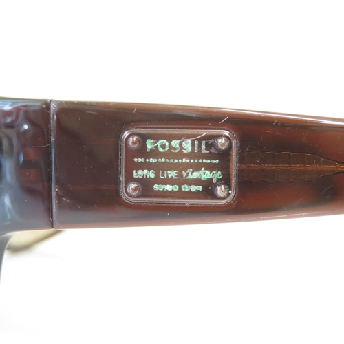 374 - 6 x Designer Sunglasses including  Chanel / Burberry / Blog Stingray / Fossil / Calvin Klein /