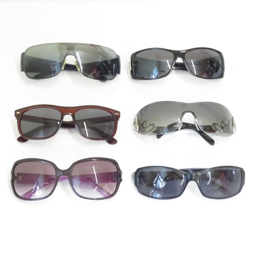 377 - 6 x Designer Sunglasses including Polo Ralph Lauren / Dior / Bloc / Bvlgari / Max & Co