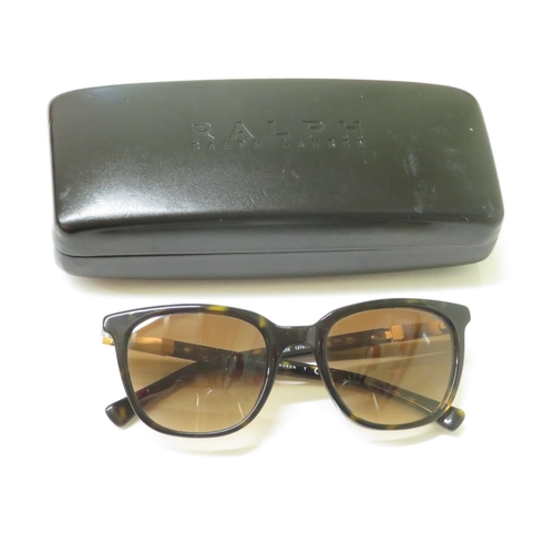 378 - 4 x Designer Sunglasses including Ralph Lauren / Guess / Juicy Conroue / Police  - All with Cases