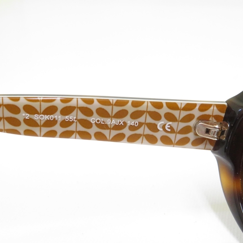 380 - 4 x Designer Sunglasses including Bruce Oldfield / Orla Kiely / Oakley / Sting - All with Cases