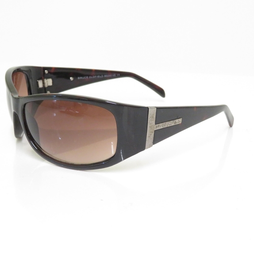 380 - 4 x Designer Sunglasses including Bruce Oldfield / Orla Kiely / Oakley / Sting - All with Cases