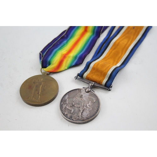 366 - WW1 Medal Pair Named 38148 Pte L. Craigmyle R. Scots Fus