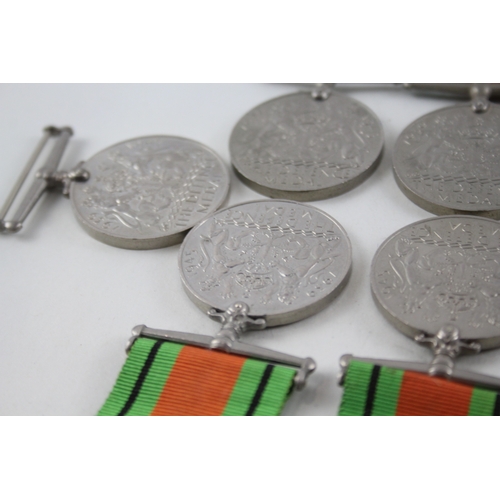 368 - WW2 Defence Medals x 10