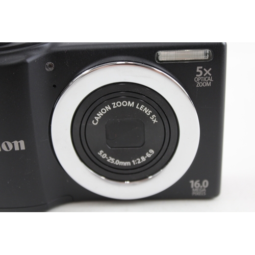 396 - Canon Powershot A810 HD Digital Compact Camera Working w/ Canon 5x Zoom