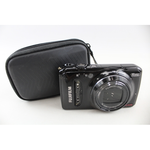 397 - Fujifilm Finepix F500EXR, Digital Compact Camera Working w/ Case