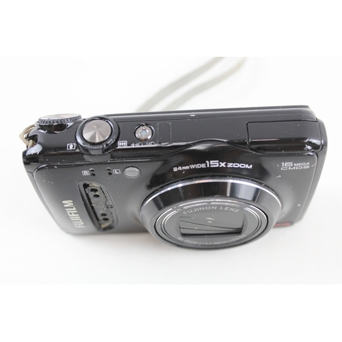 397 - Fujifilm Finepix F500EXR, Digital Compact Camera Working w/ Case