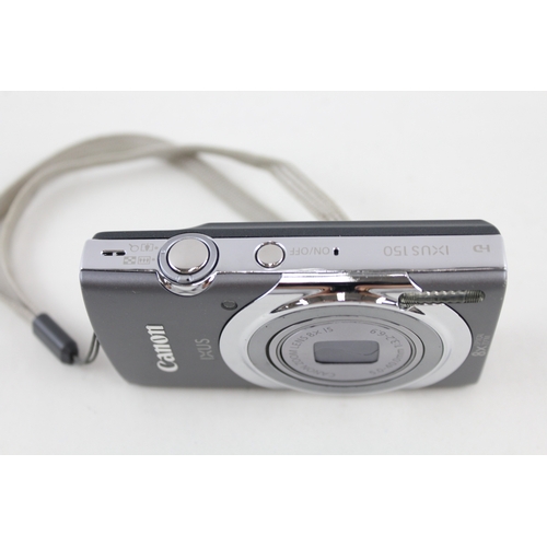 398 - Canon IXUS 150, Digital Compact Camera w/ 8x IS Zoom Lens WORKING