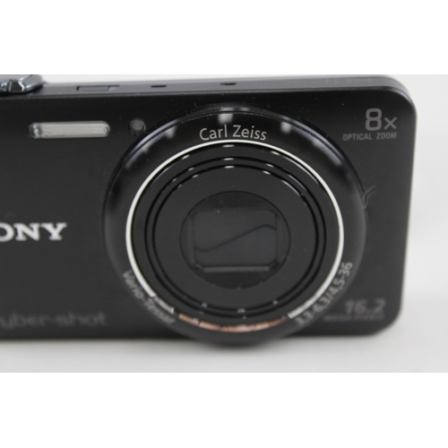 401 - Sony Cybershot DSC-WX80 Digital Compact Camera Working w/ Carl Zeiss Zoom