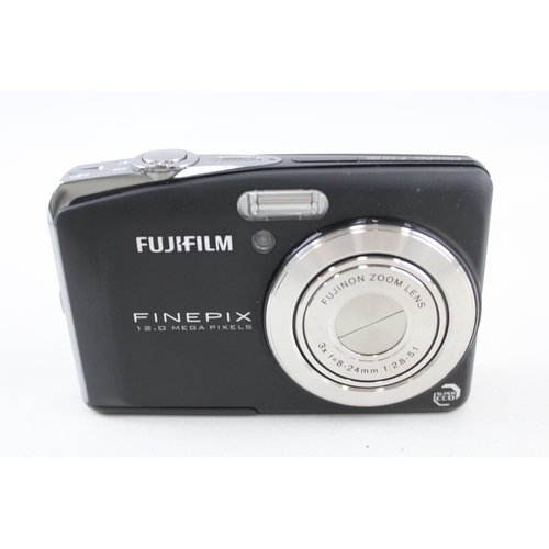 402 - Fujifilm Finepix F50 FD, Digital Compact Camera Working w/ Case