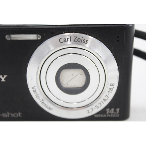 403 - Sony Cybershot DSC-W320 Digital Compact Camera  Working w/ Carl Zeiss Lens