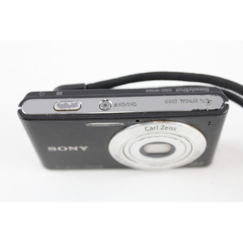 403 - Sony Cybershot DSC-W320 Digital Compact Camera  Working w/ Carl Zeiss Lens