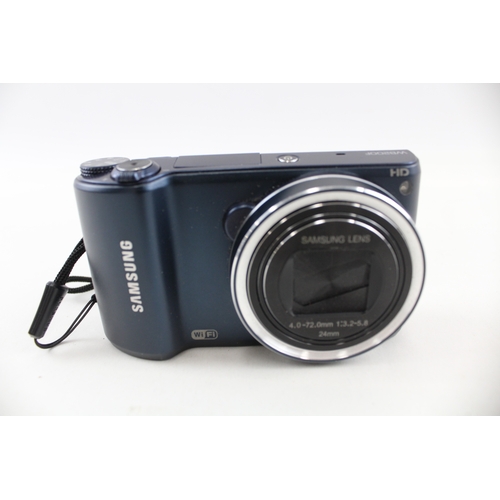 404 - Samsung WB200F Digital Compact Camera Working w/ Samsung 18x Zoom Lens