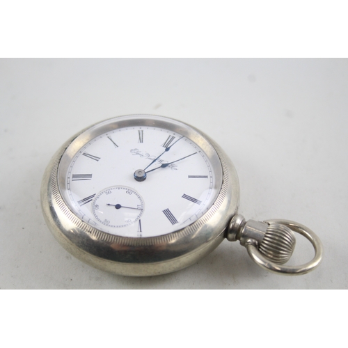 415 - Men's Elgin National Watch Co. Railway Pocket Watch Hand-Wind WATCH RUNS