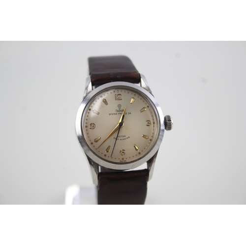 416 - Men's Tudor Oyster-Prince 34 Watch Automatic WATCH RUNS