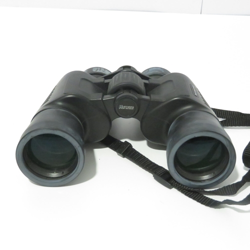 392 - Hawke Blackwatch WP 8x42 Waterproof Binoculars Working w/ Original Case