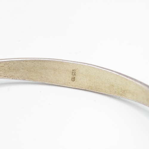 294 - 2 x Silver bangles (51.9g)