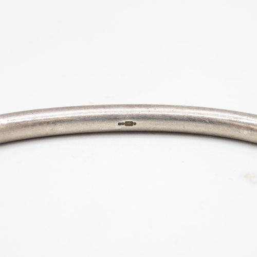 300 - 4 x HM Silver torque bangles (84.8g)