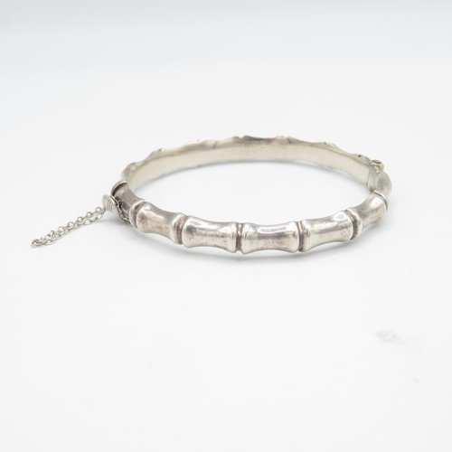 303 - 3 x Silver HM bangles (45.5g)